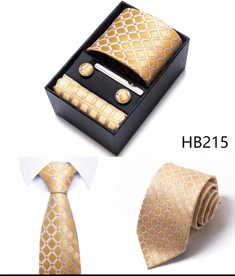 7.5 cm Business Ties Hanky Cufflink Set Tie Clips Green Necktie Corbatas For Men Wedding In Gift Box The Clothing Company Sydney