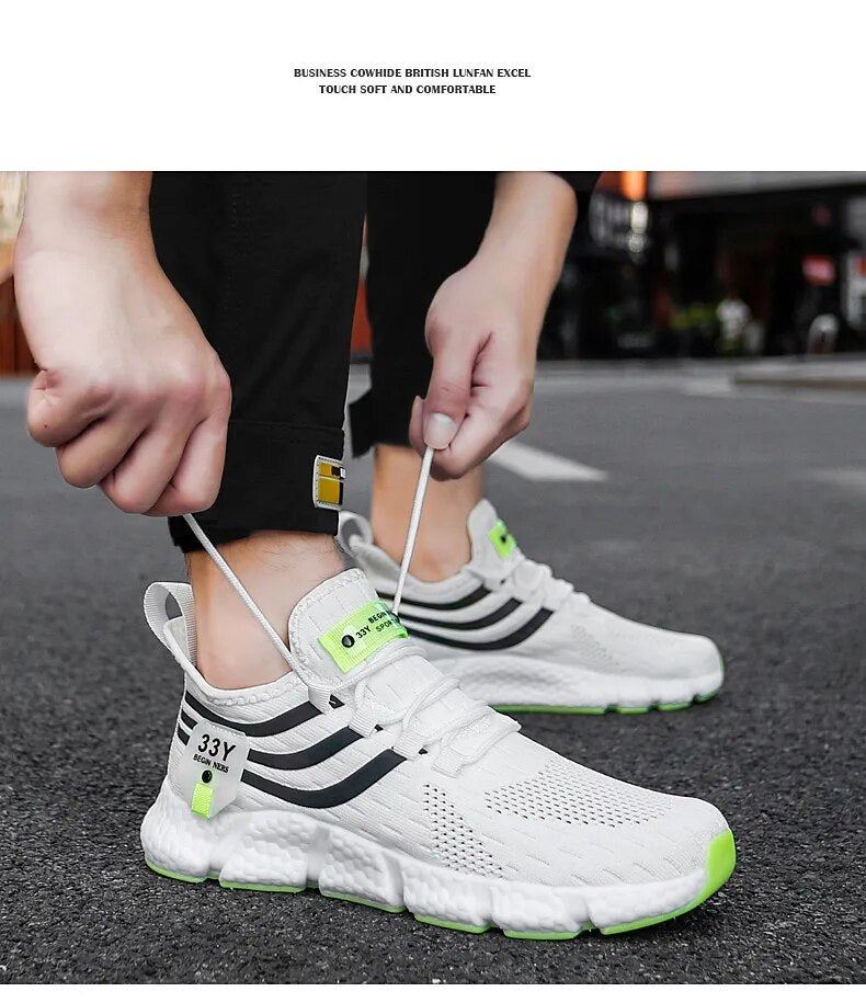 Men's Shoes Sneakers Male Tennis Comfortable Casual Shoes Black Sneaker Male Footwear Summer Men's Sneakers The Clothing Company Sydney
