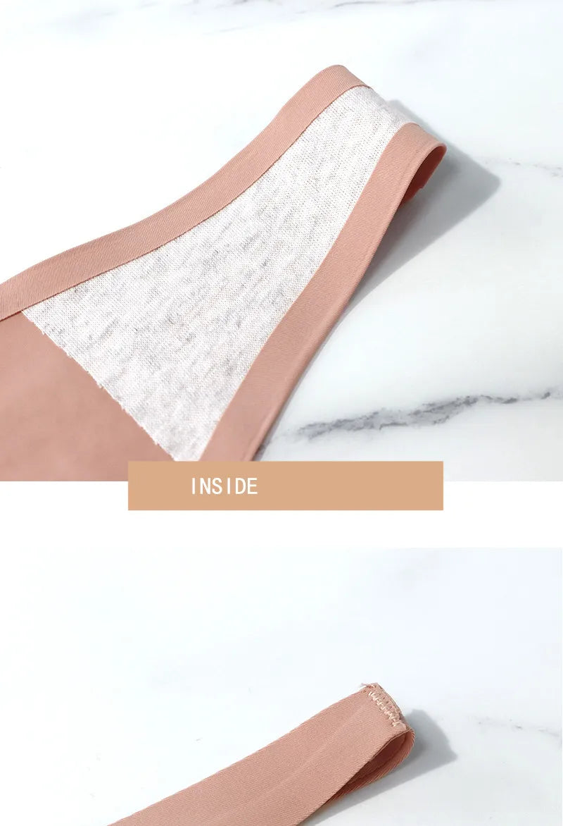 Ice Silk Seamless Panties For Women Soft Thin Band Thongs Woman Satin Underwear Female Bikini Panties G String The Clothing Company Sydney
