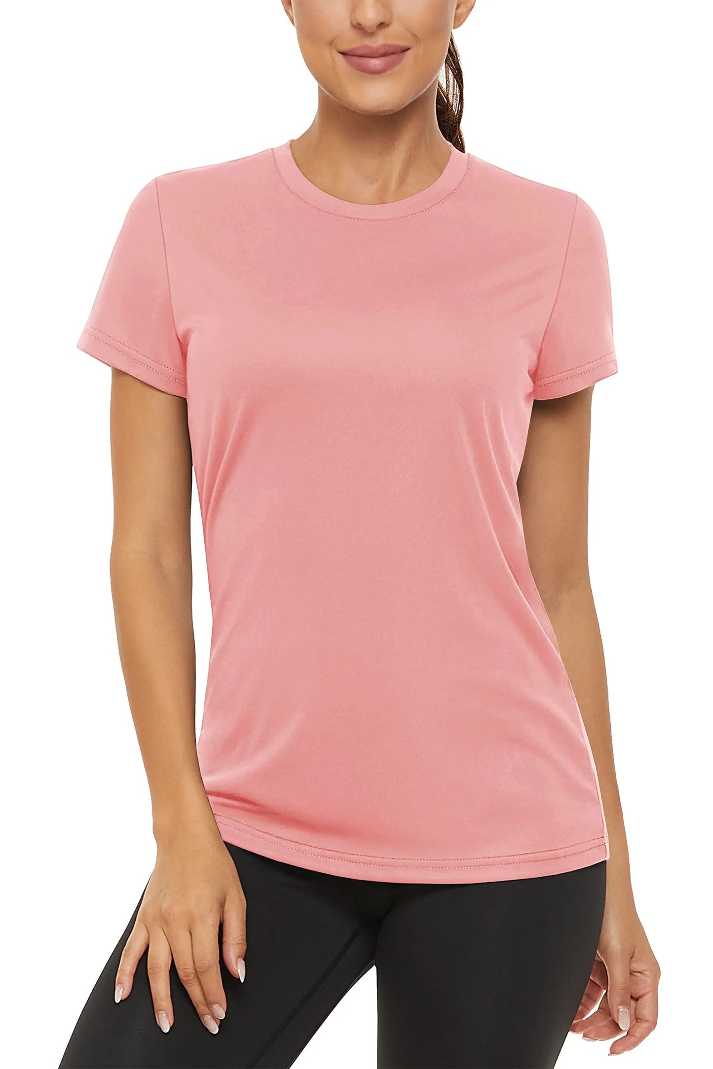 Summer Casual T-shirts UPF 50+ Quick Dry Womens Skin Sun Protection T-shirt Outdoor Running Swim Athletic T shirts Tops - The Clothing Company Sydney