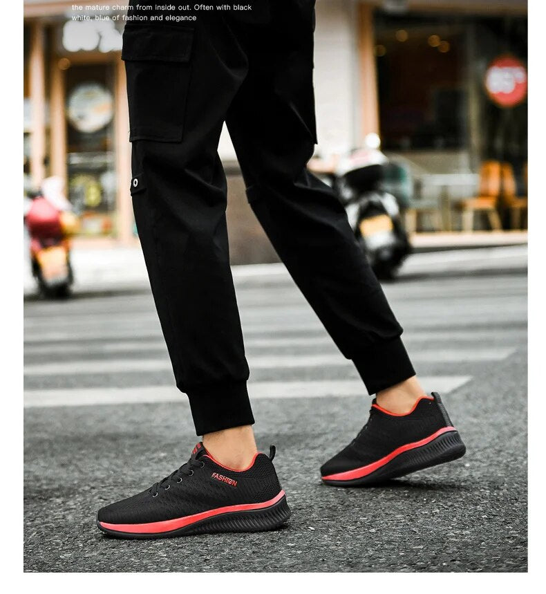 Men's Shoes Sneakers Male Tennis Comfortable Casual Shoes Black Sneaker Male Footwear Summer Men's Sneakers The Clothing Company Sydney