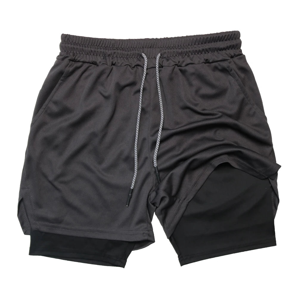 Men’s Multi-Pocket Workout Shorts – Lined Fitness, Running & Beachwear Shorts The Clothing Company Sydney