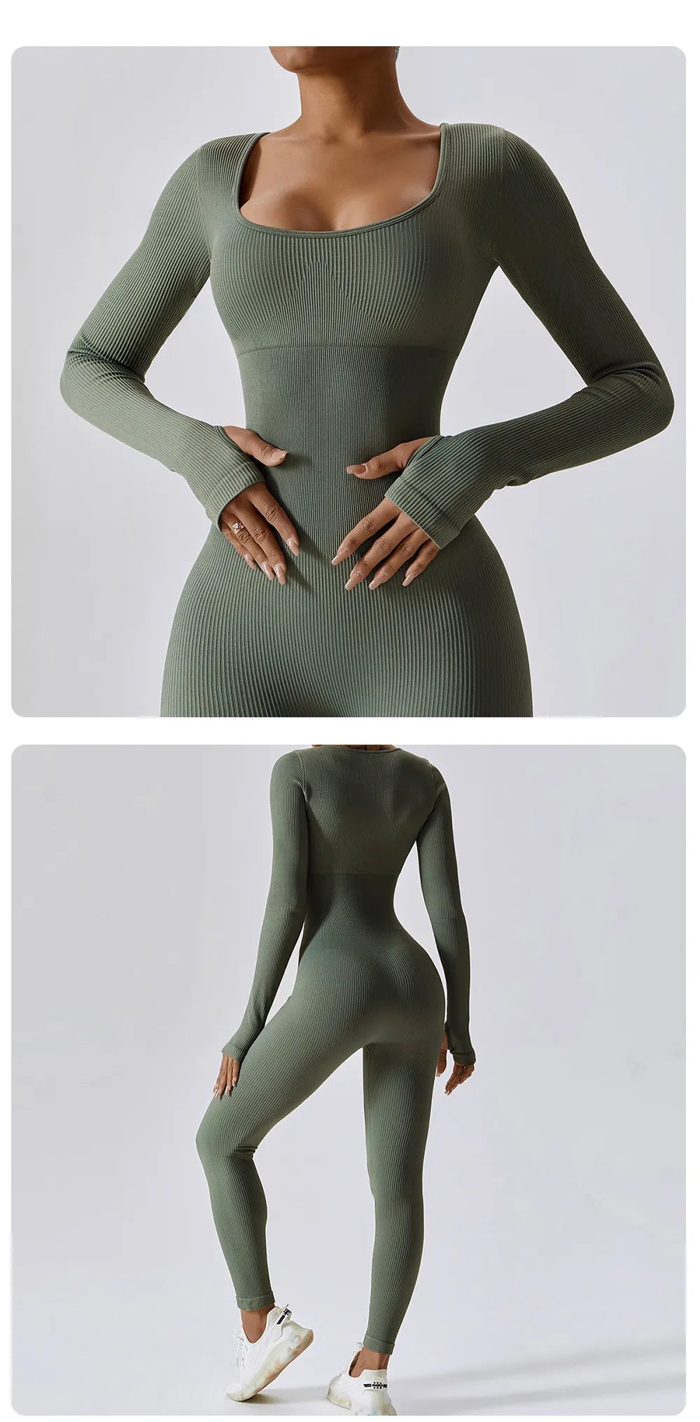 Women's tracksuit Yoga Set Yoga Jumpsuits One Piece Workout Long Sleeve Rompers Sportswear Gym Set Workout Clothes The Clothing Company Sydney