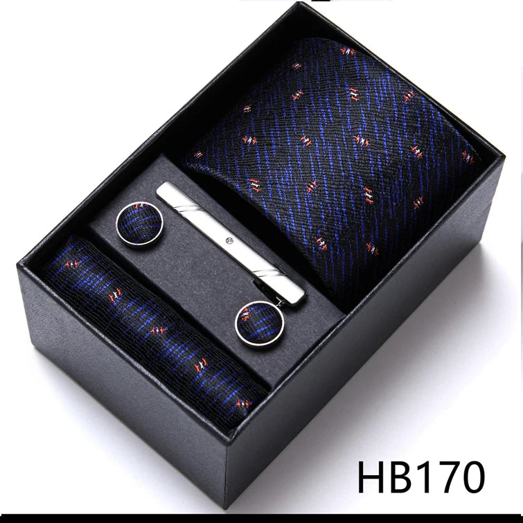 7.5 cm Business Ties Hanky Cufflink Set Tie Clips Green Necktie Corbatas For Men Wedding In Gift Box The Clothing Company Sydney