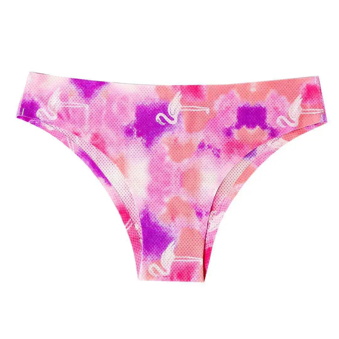 Women's Seamless Panties Elastic Briefs Breathable Ladies Lingerie Bikini Underwear - The Clothing Company Sydney