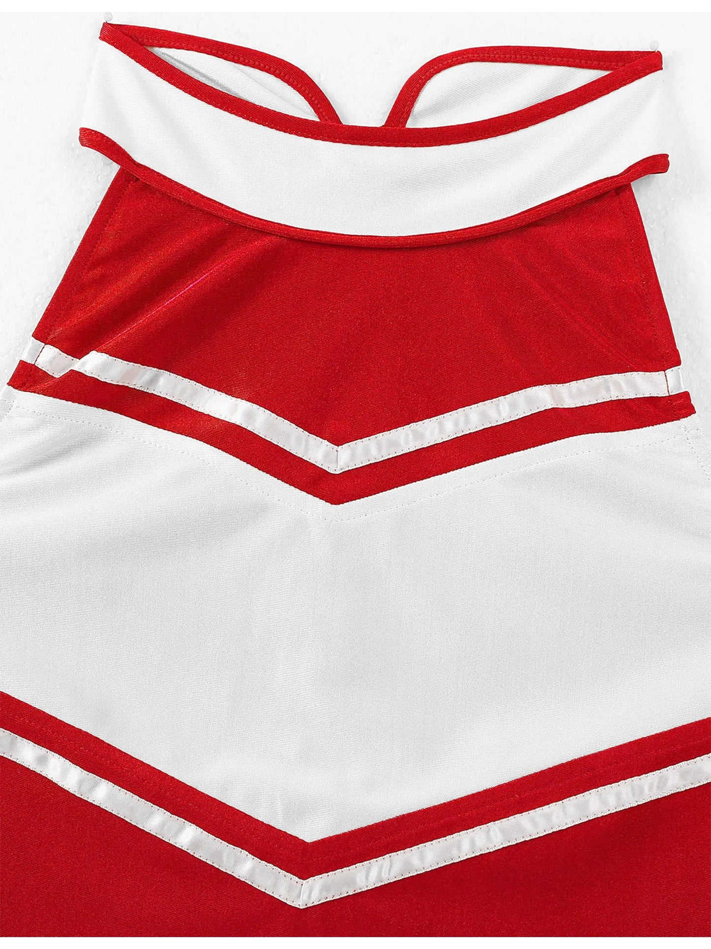 2 Piece Cheerleader Costume Women Adult Cheerleading Uniform Dancing Outfit Sleeveless Crop Top with Mini Pleated Skirt The Clothing Company Sydney