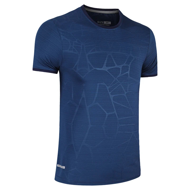 Breathable Print Shirts Running Sport Fashion Training Gym Lightweight Workout Quick Dry Short Sleeve Tops The Clothing Company Sydney