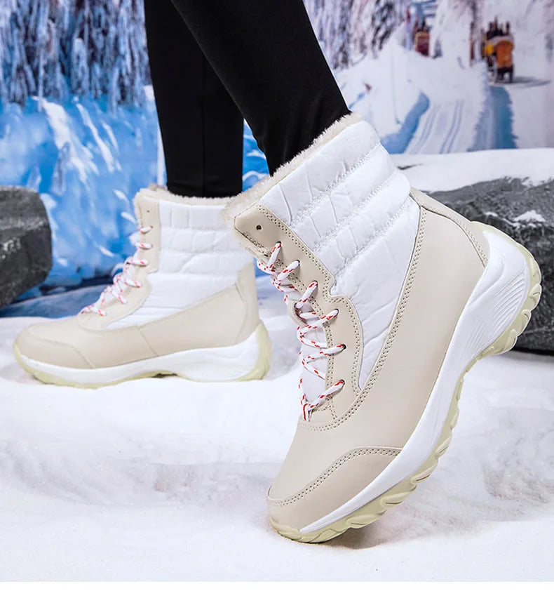 Women's Fur Winter Snow Ankle Boots The Clothing Company Sydney