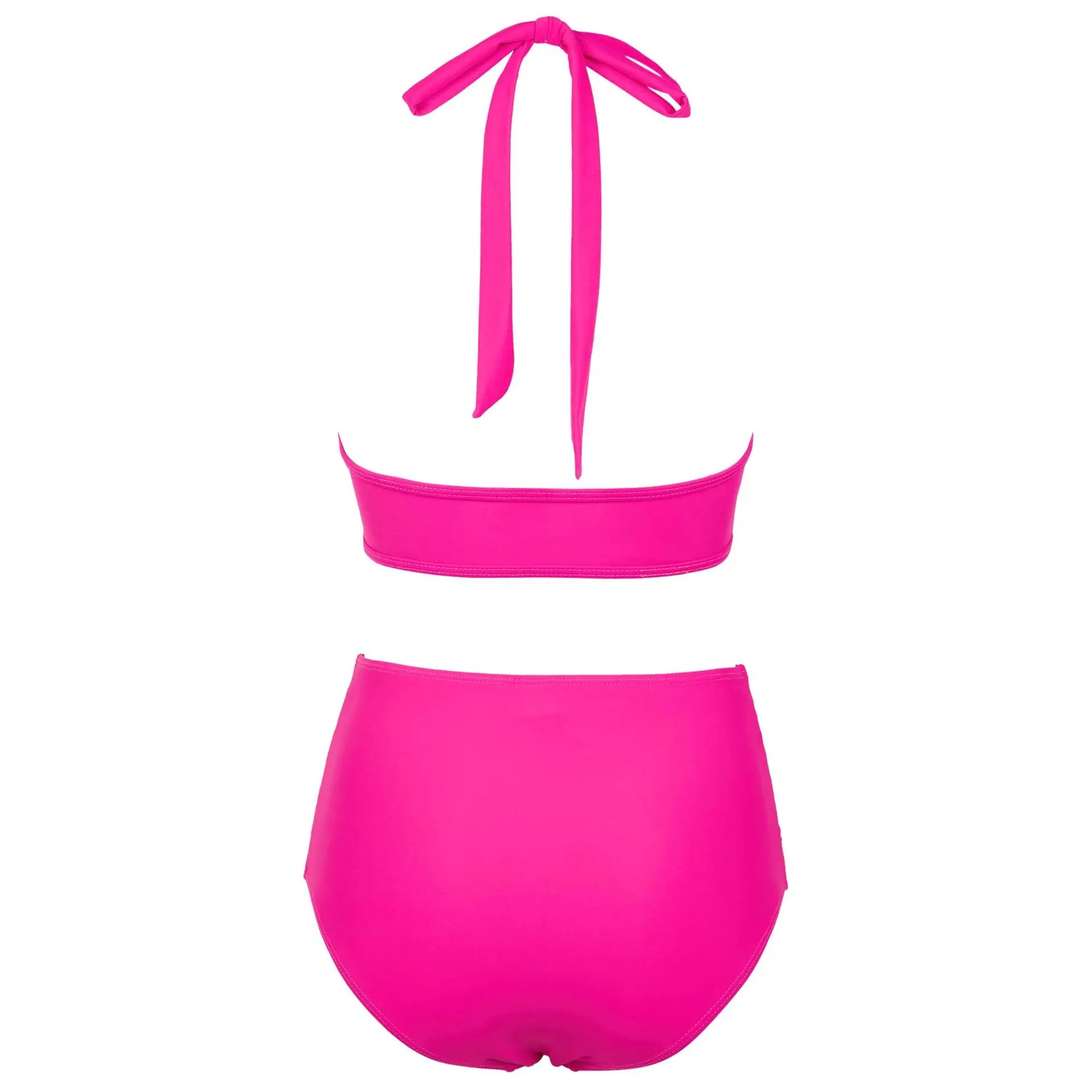 High Waist Push Up Swimsuit Women Black Beachwear Swimwear Adjustable Bathing Suit Bikini Set The Clothing Company Sydney