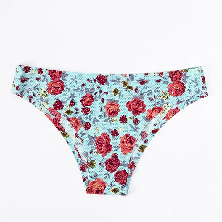 Women's Seamless Panties Elastic Briefs Breathable Ladies Lingerie Bikini Underwear - The Clothing Company Sydney