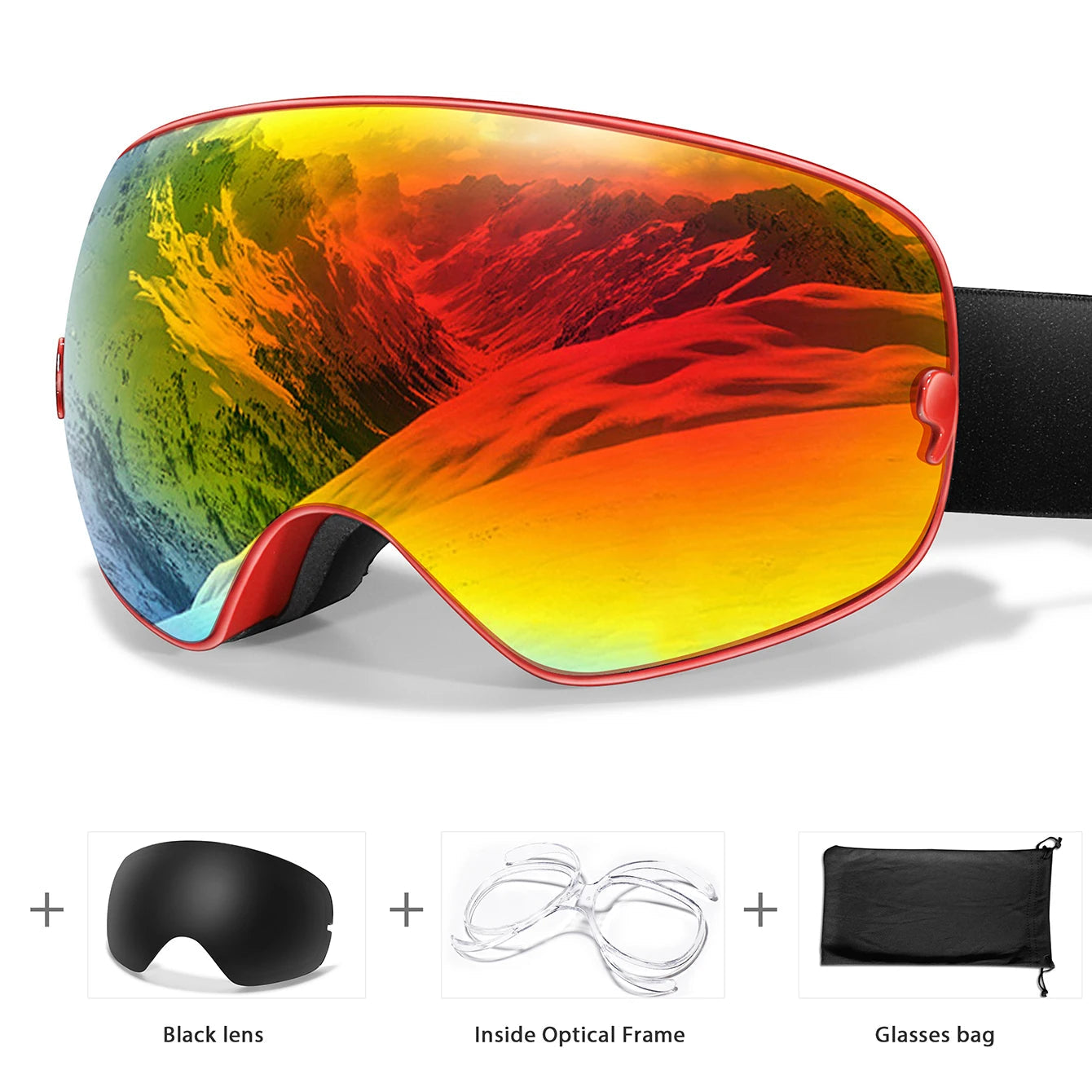 Sports Ski Anti-fog Snow Goggles The Clothing Company Sydney