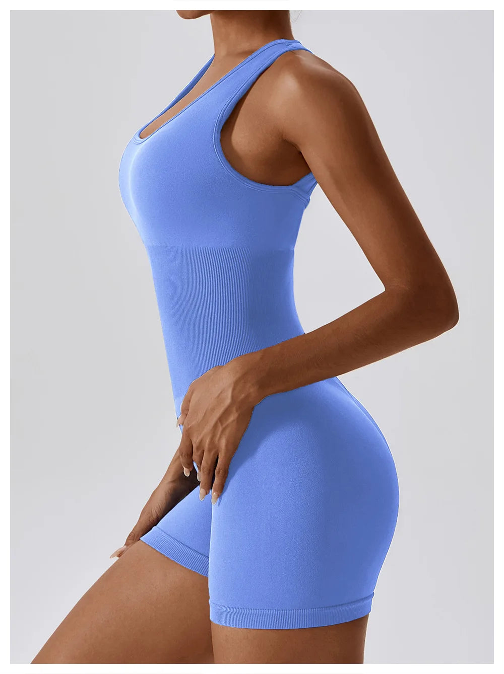 Yoga Set Seamless Gym Clothing Jumpsuit Fitness Sports Suits Workout Outfits For Women One Piece Set Sportswear - The Clothing Company Sydney