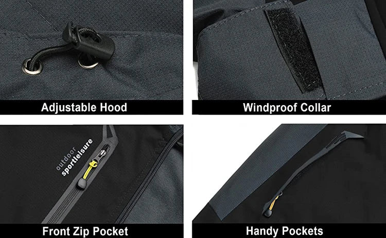 Men's Outdoor Camping Hiking Jacket The Clothing Company Sydney