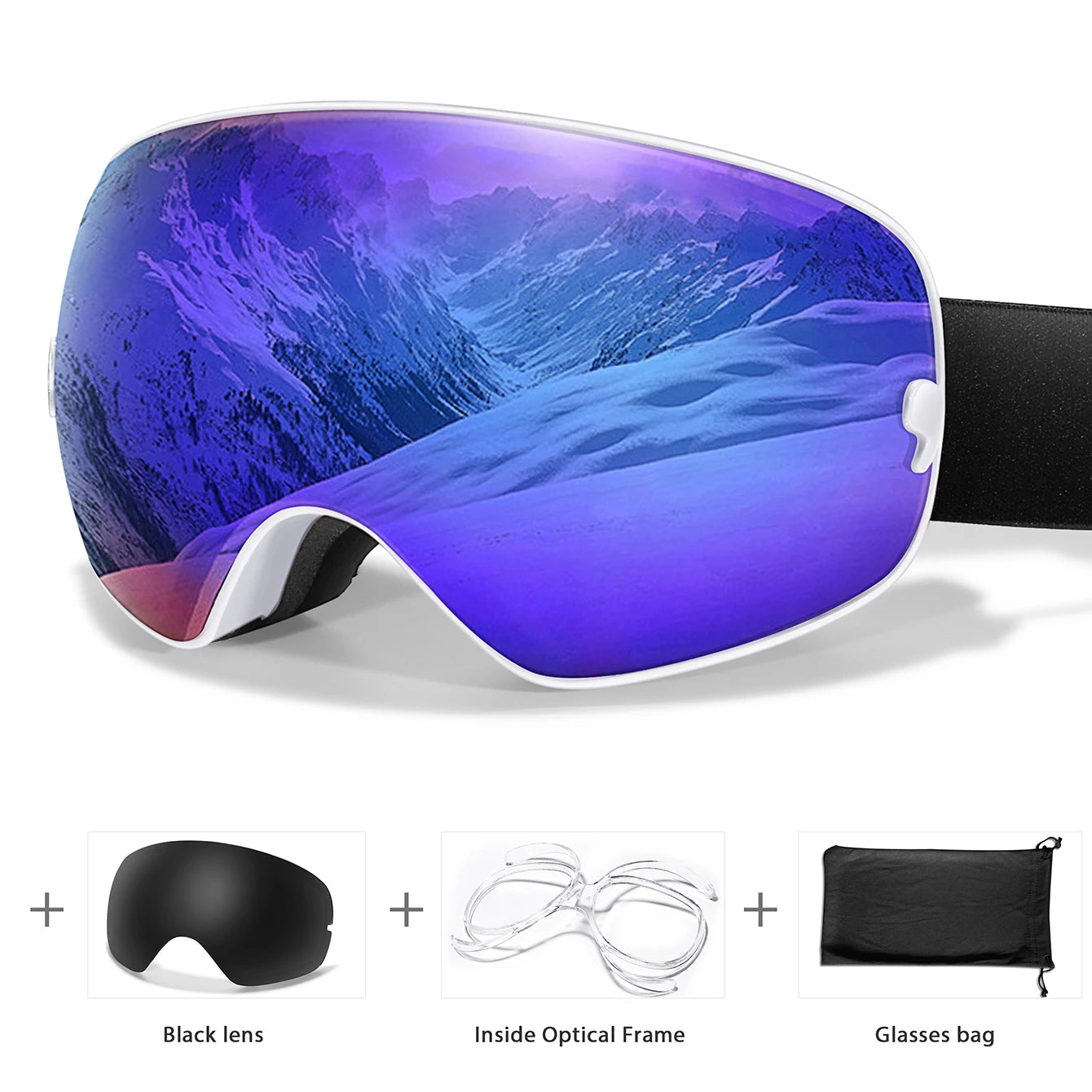 Sports Ski Anti-fog Snow Goggles The Clothing Company Sydney