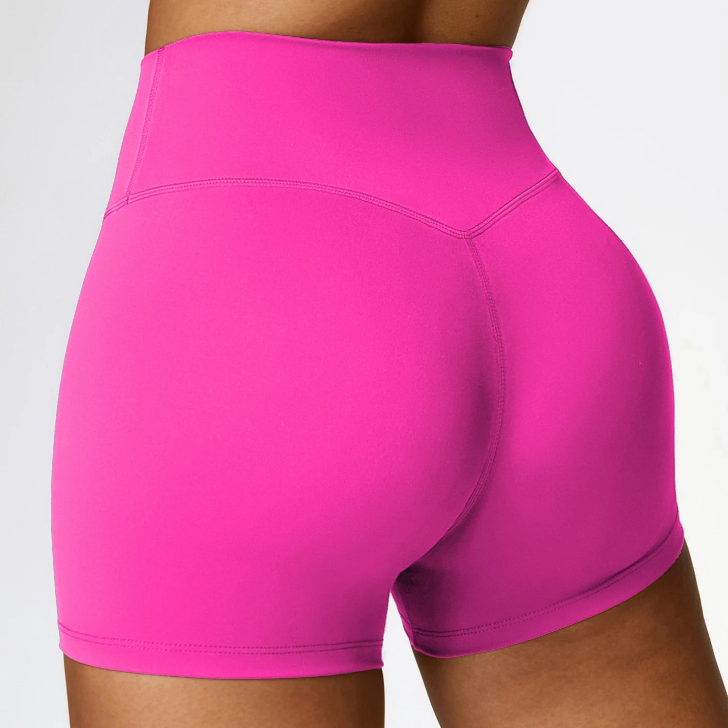 Women's sports High waist fitness running cycling quick dry Breathable Yoga Shorts - The Clothing Company Sydney