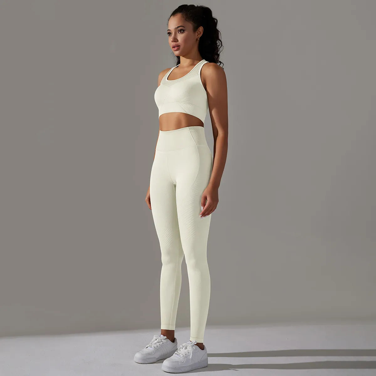 Women Yoga Set Seamless Sport Gym Set Bra Workout Running High Waist Leggings For Women Suit For Fitness Clothes Gymwear The Clothing Company Sydney