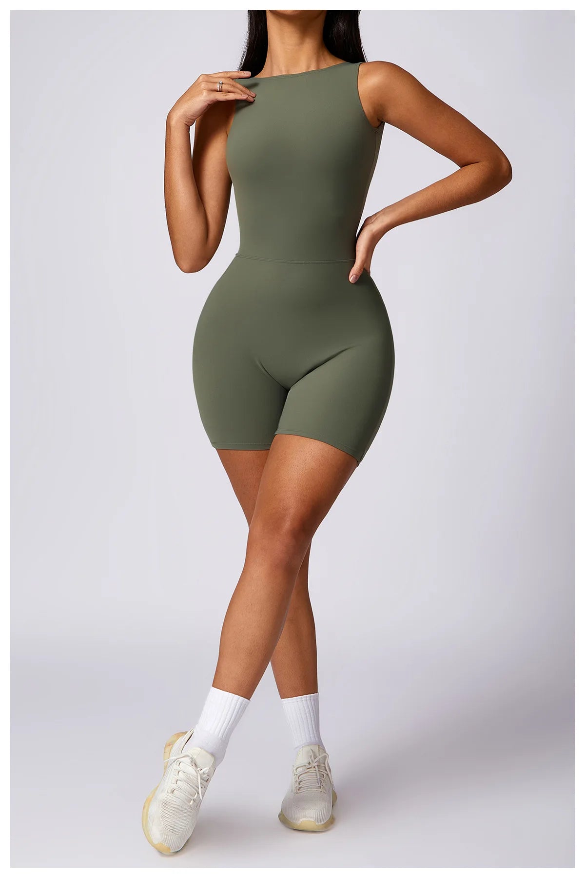 Women Clothes Training Yoga Sportswear Sports Jumpsuit Fitness Rompers Female Push Up Workout Bodysuits Playsuit Set - The Clothing Company Sydney