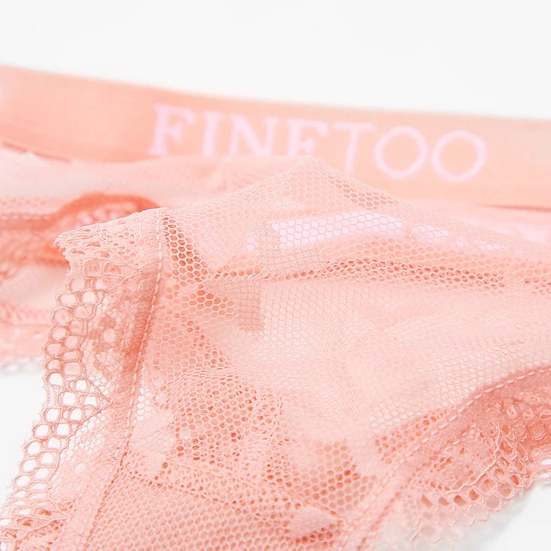 3 Pack Thong Lace Panties Thong Low Waist Underwear G String Underpants Lingerie Set - The Clothing Company Sydney