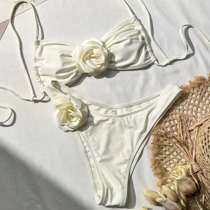 Women's Swimwear 2 Piece Swimsuit Swimming Bathing Suits Brazilian Bikini Set Beachwear Pool Bather