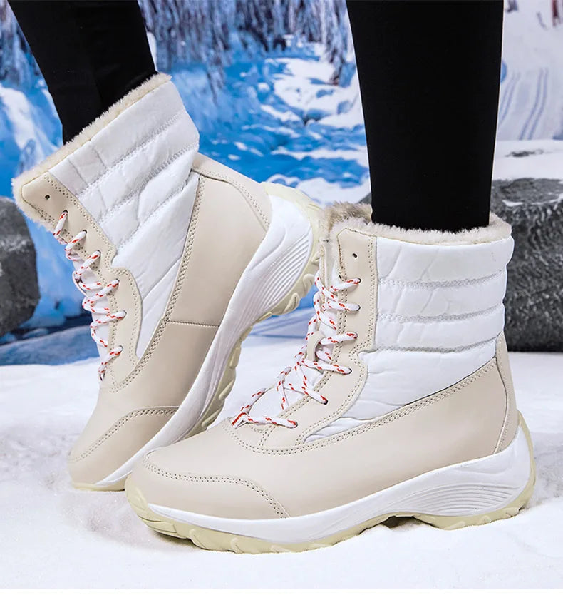 Women's Fur Winter Snow Ankle Boots The Clothing Company Sydney