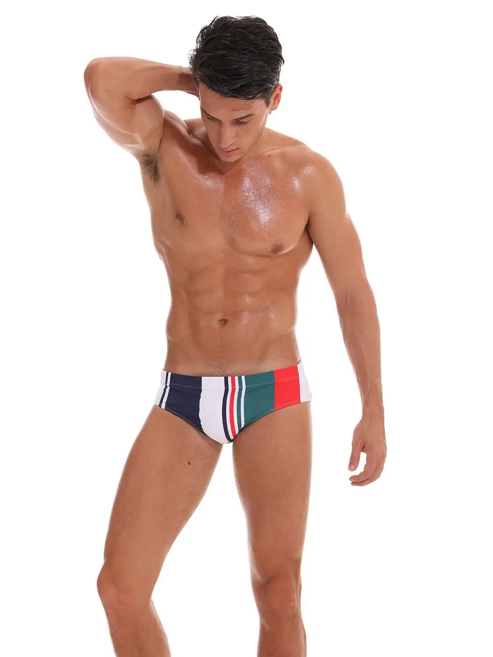 Men's  Swimming Briefs Swimwear Low Swimwear Boxers Men's Swim Brief Solid Swim Brief Beachwear Men Swimsuit The Clothing Company Sydney