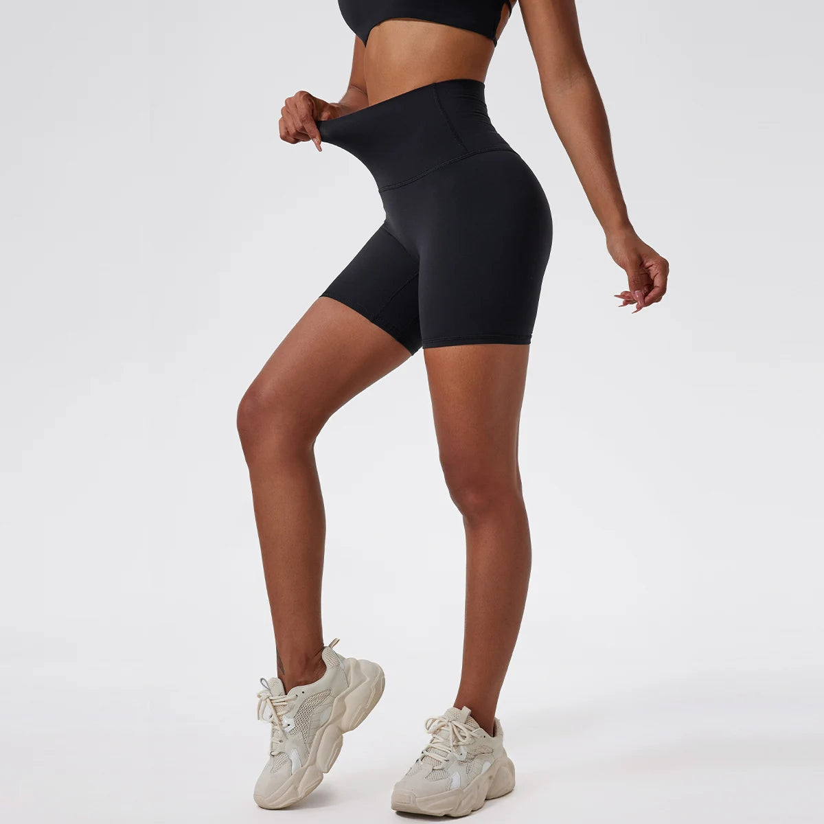 Yoga Clothing Push Up Gym Shorts Womens High Waist Sports Leggings Workout Cycling Shorts - The Clothing Company Sydney
