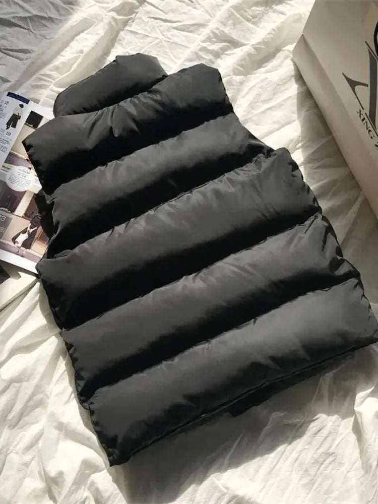 Women's Winter Warm Cotton Padded Puffer Vests Sleeveless Parkas Jacket The Clothing Company Sydney