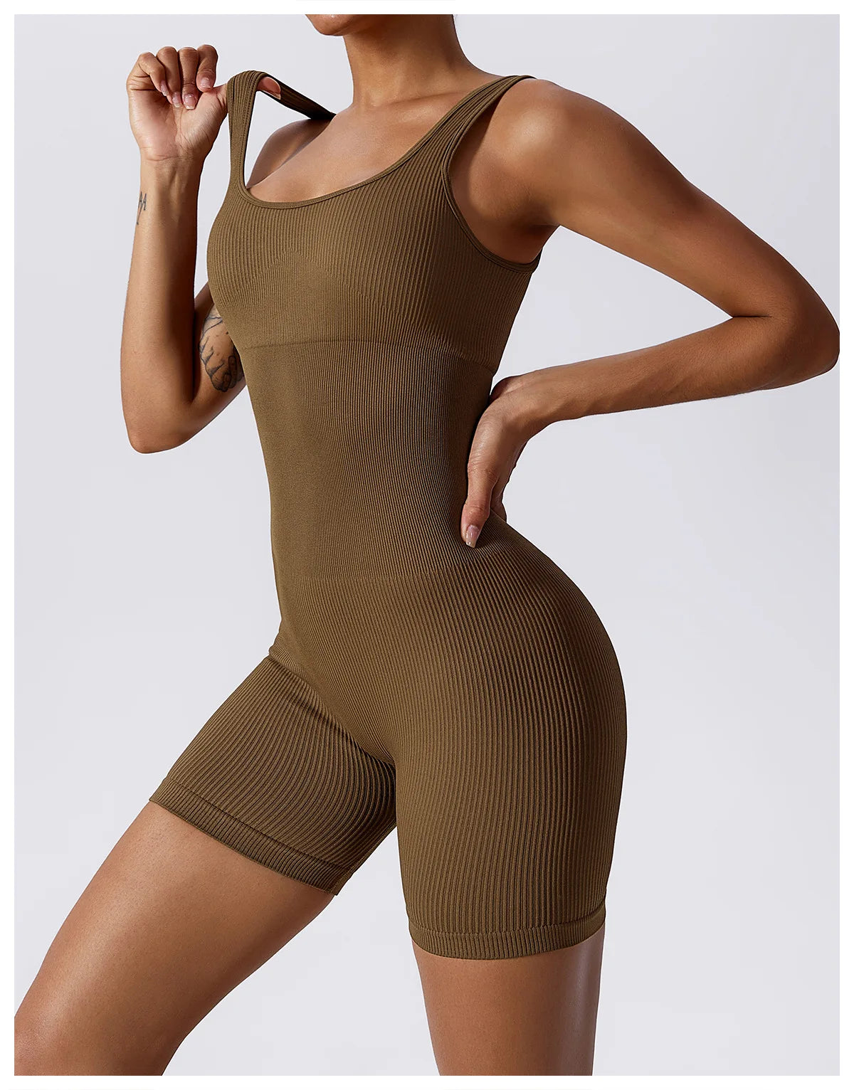 Women's Tracksuit Seamless Yoga Set One-Piece Yoga Clothes Sportswear Gym Workout Fitness Stretch Bodysuit Yoga Suit - The Clothing Company Sydney