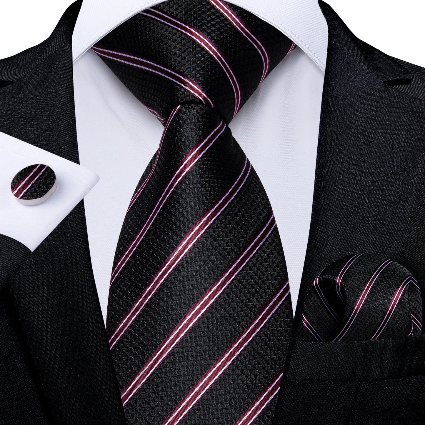 Buy Luxury Silk Tie Gift Set for Men – 8cm Necktie The Clothing Company Sydney