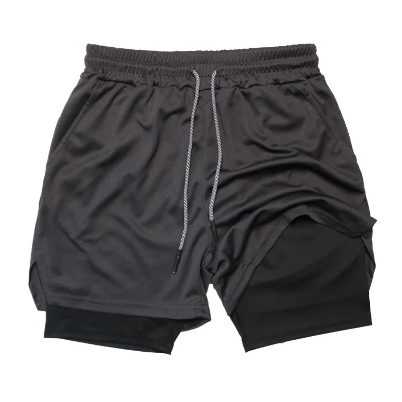 Men’s Multi-Pocket Workout Shorts – Lined Fitness, Running & Beachwear Shorts The Clothing Company Sydney
