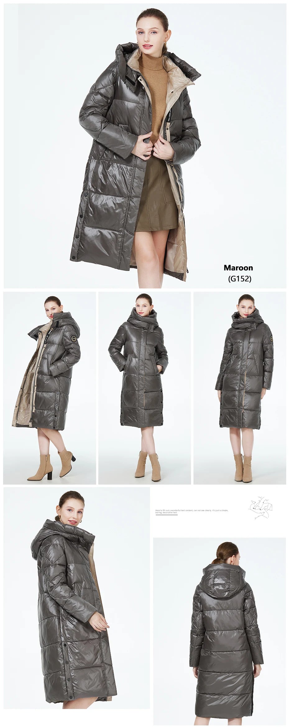 Women's Hooded Warm Puffer Jackets Quilted Coat The Clothing Company Sydney