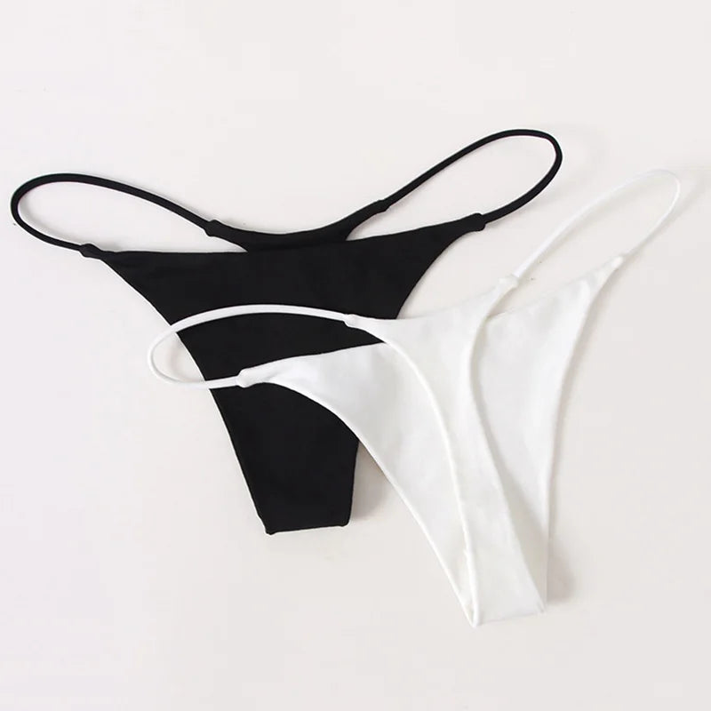 Cotton Leopard G String Women Panties Briefs Thong Low Waist T-back Bikini Underwear Seamless Lingerie - The Clothing Company Sydney