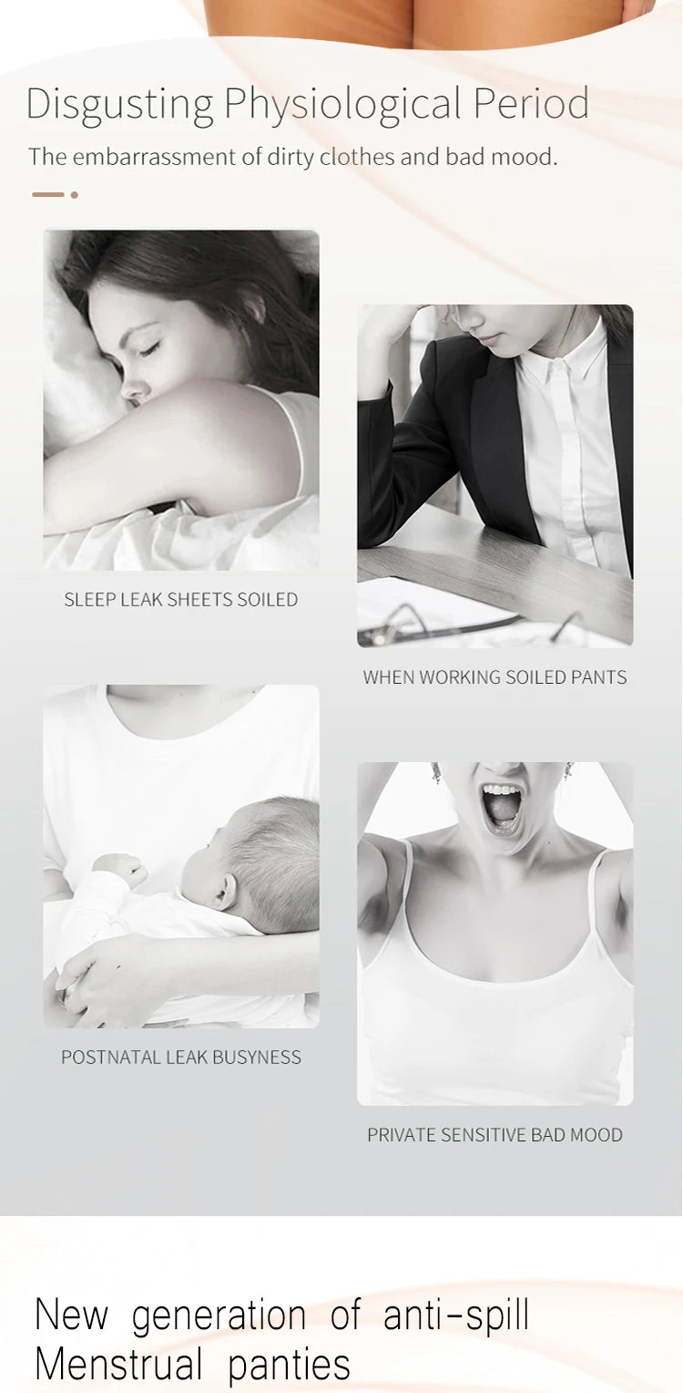 Seamless Swimwear Menstrual Panties 4-Layer Leakproof Bikini Fast Absorption Summer Beachwear Swimsuits - The Clothing Company Sydney