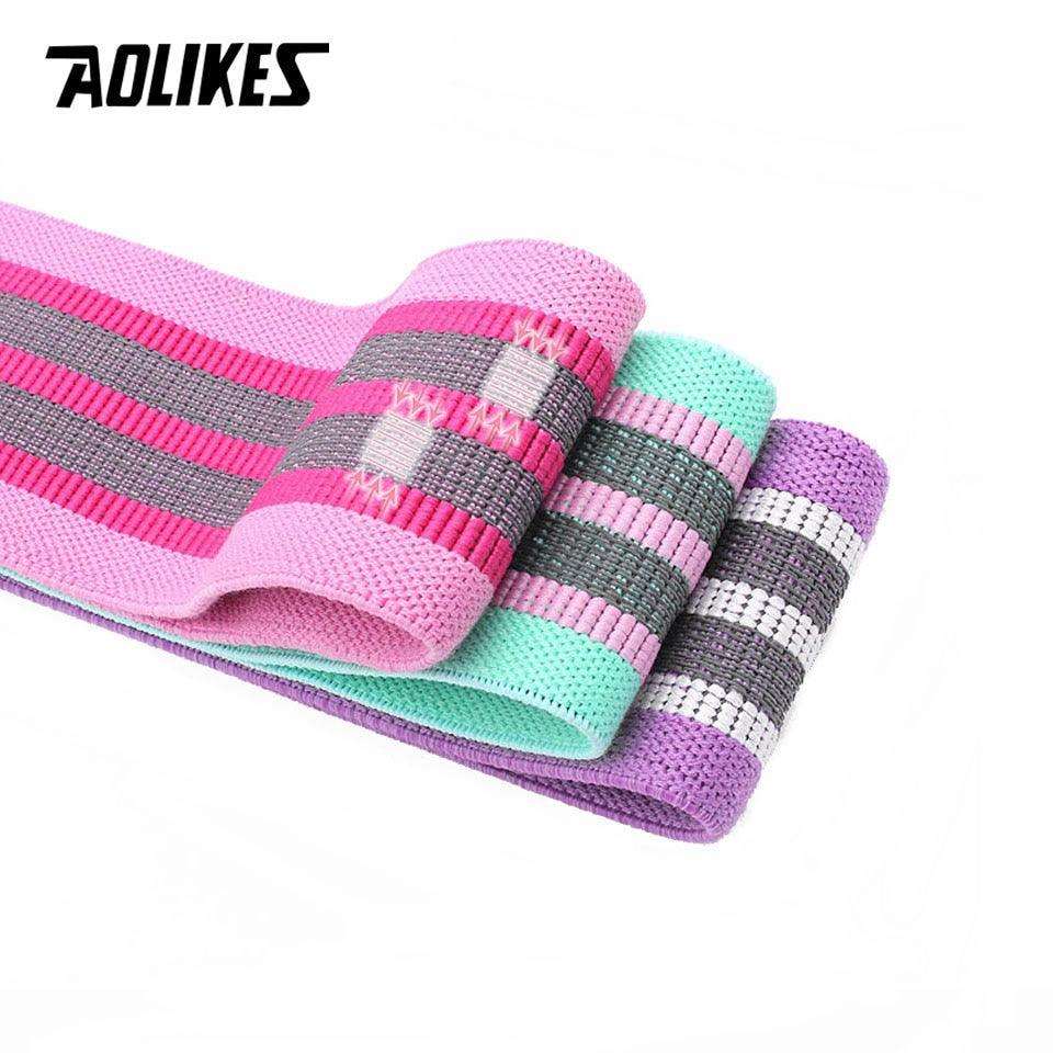 1PC Hip Yoga Resistance Band Wide Fitness Exercise LegsLoop For Circle Squats Training Anti Slip Band The Clothing Company Sydney