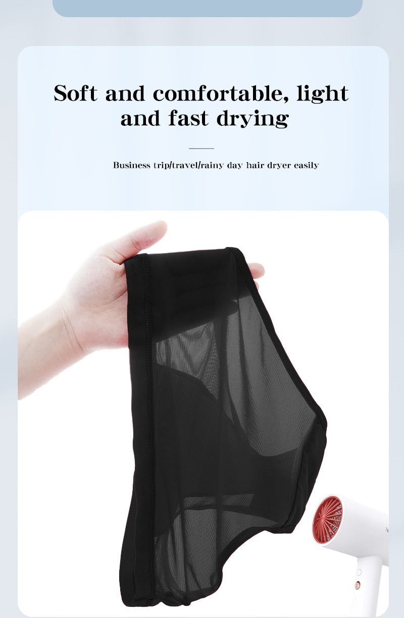 Mesh Women's Panties Hollow Out Briefs Transparent Low Waist Lingerie Breathable High Elasticity Underwear Underpants The Clothing Company Sydney