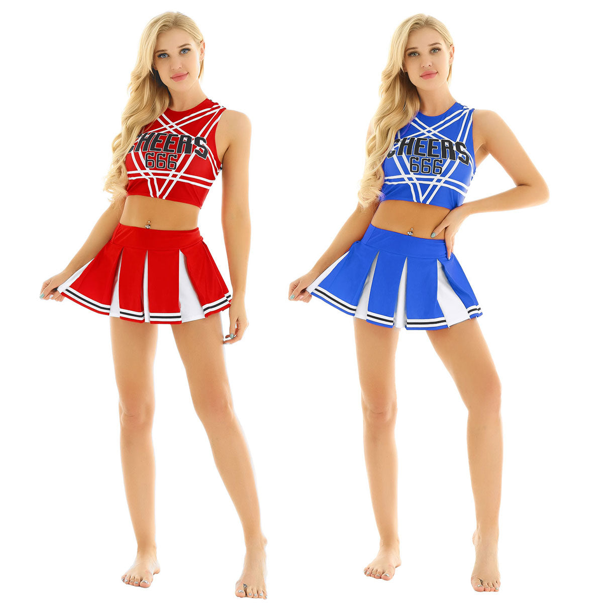Adults School Cosplay Uniform Cheerleader Costume Set Halloween Costume The Clothing Company Sydney
