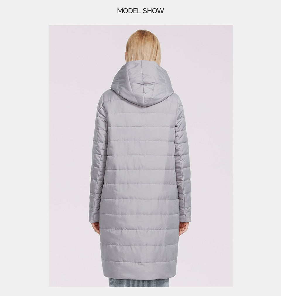 Women's Jacket Windproof Coat Mid Length Reversible Slider Quality Filling Parka The Clothing Company Sydney