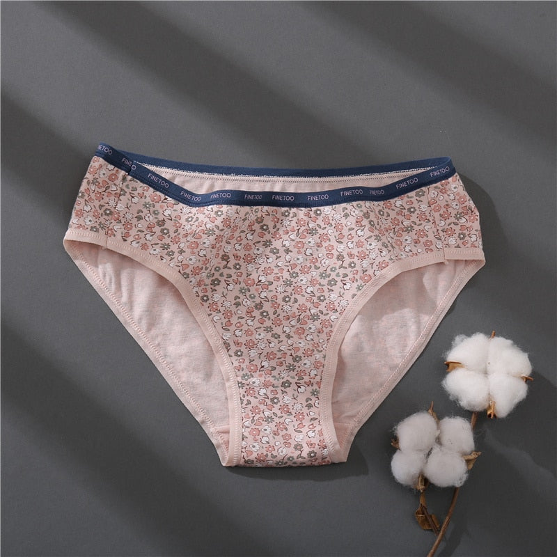 3 pack Set Women Panties Cotton Underwear Patchwork Cute Design Lingerie Underpants Pantys Sexy Briefs Intimates for Girls The Clothing Company Sydney