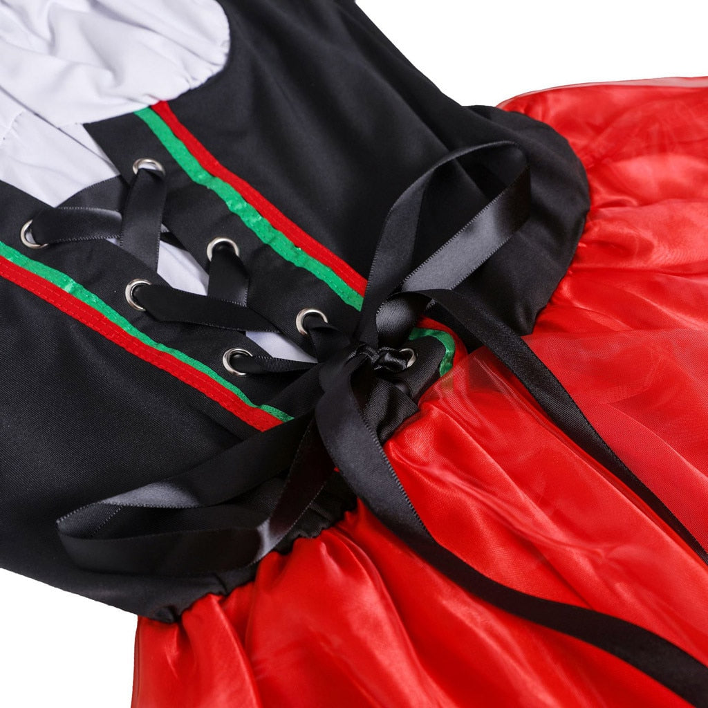 Oktoberfest Dirndl Costume Germany Beer Maid Tavern Wench Waitress Outfit Cosplay Halloween Fancy Party Dress The Clothing Company Sydney