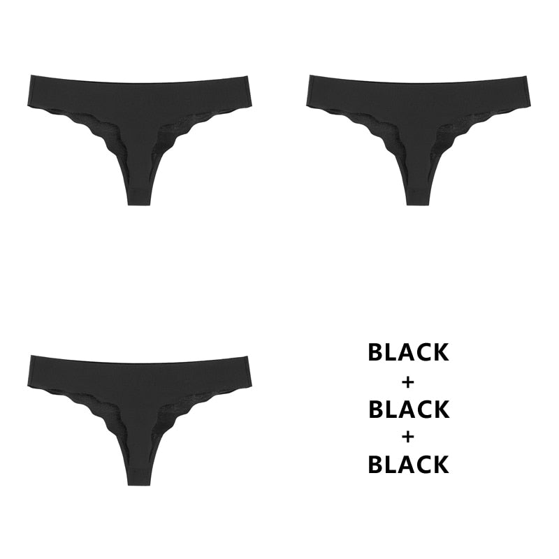 3 pack Seamless Panty Set Underwear Comfort Intimates Fashion Ladies Low-Rise Briefs Panties Lingerie The Clothing Company Sydney