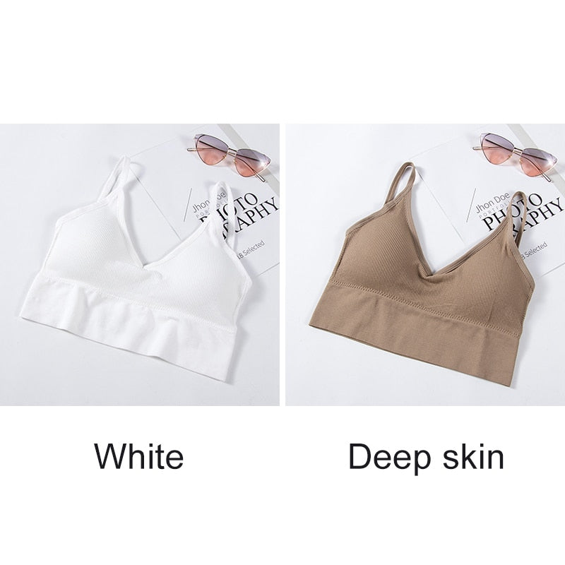 1/2 Pcs Seamless Bra U Type Backless Bralette Push Up Tupe Top Women Wire Free Brassiere The Clothing Company Sydney