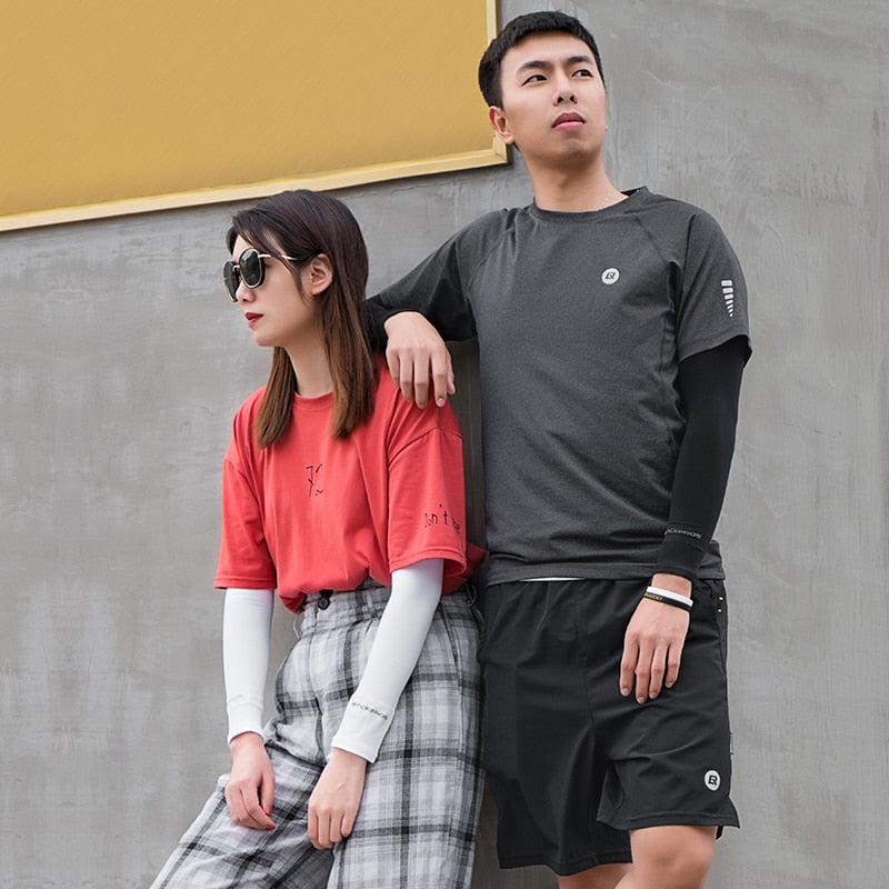 Ice Fabric Running Arm Warmers UV Protect Arm Sleeves Basketball Camping Riding Cycling Outdoors Sports Wear Protective Gear The Clothing Company Sydney