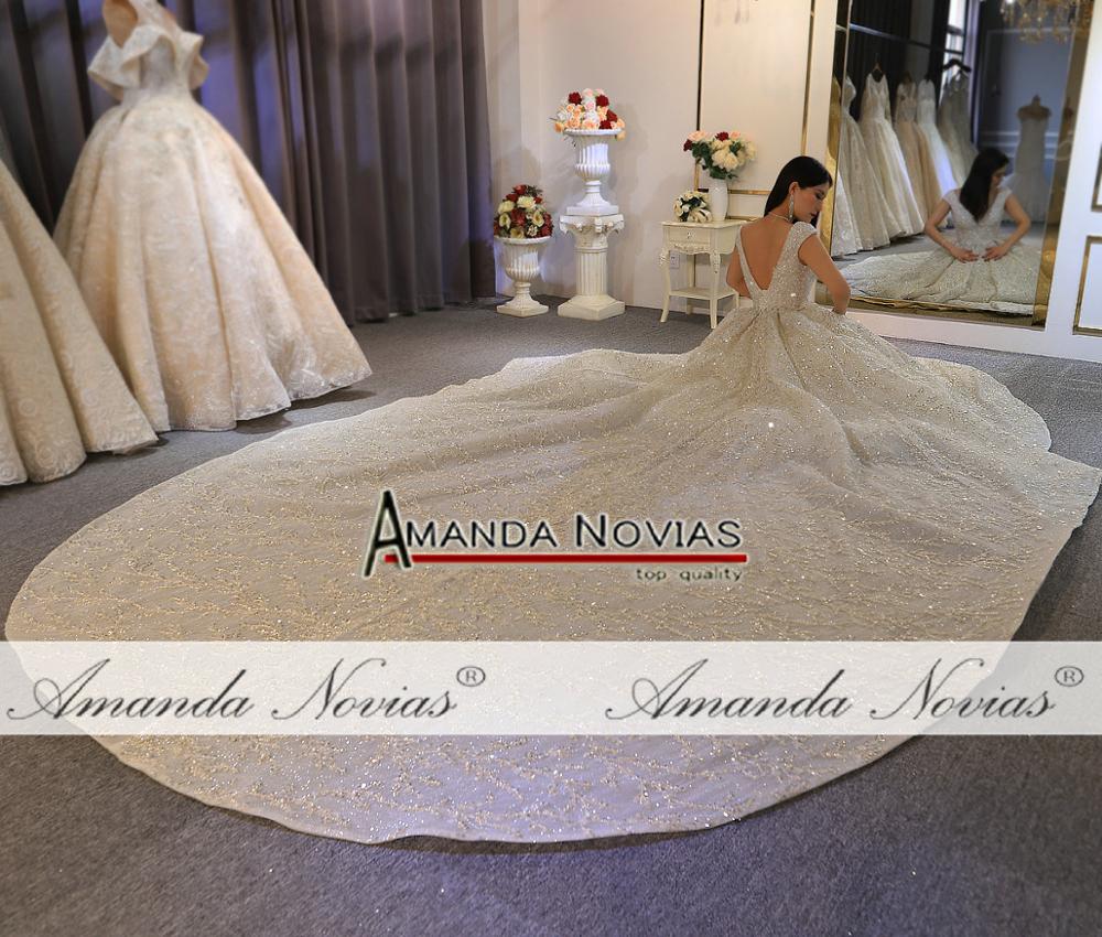 Heavy beading luxury wedding dress wedding gown bridal dress The Clothing Company Sydney