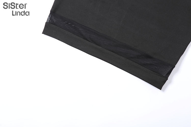 Casual Mesh Bodycon Mini Dress Women Romper  Sleeveless Skinny Stretchy Deep V Neck Party Clubwear Trend Outfit The Clothing Company Sydney