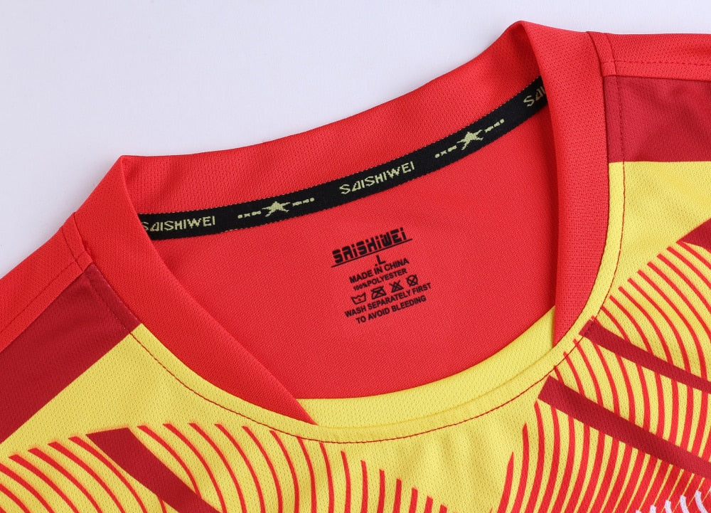 Badminton Volleyball Sportswear Golf Tennis shirt Men sports Table Tennis Shirts tennis clothes Quick dry Running Exercise training shirt The Clothing Company Sydney