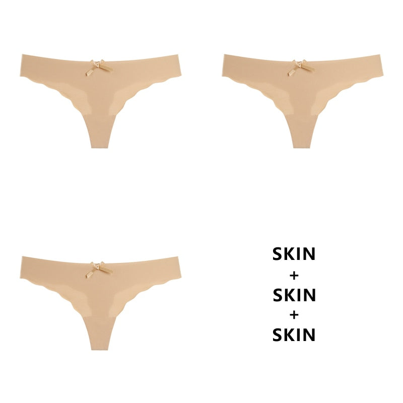 3 pack Seamless Panty Set Underwear Comfort Intimates Fashion Ladies Low-Rise Briefs Panties Lingerie The Clothing Company Sydney
