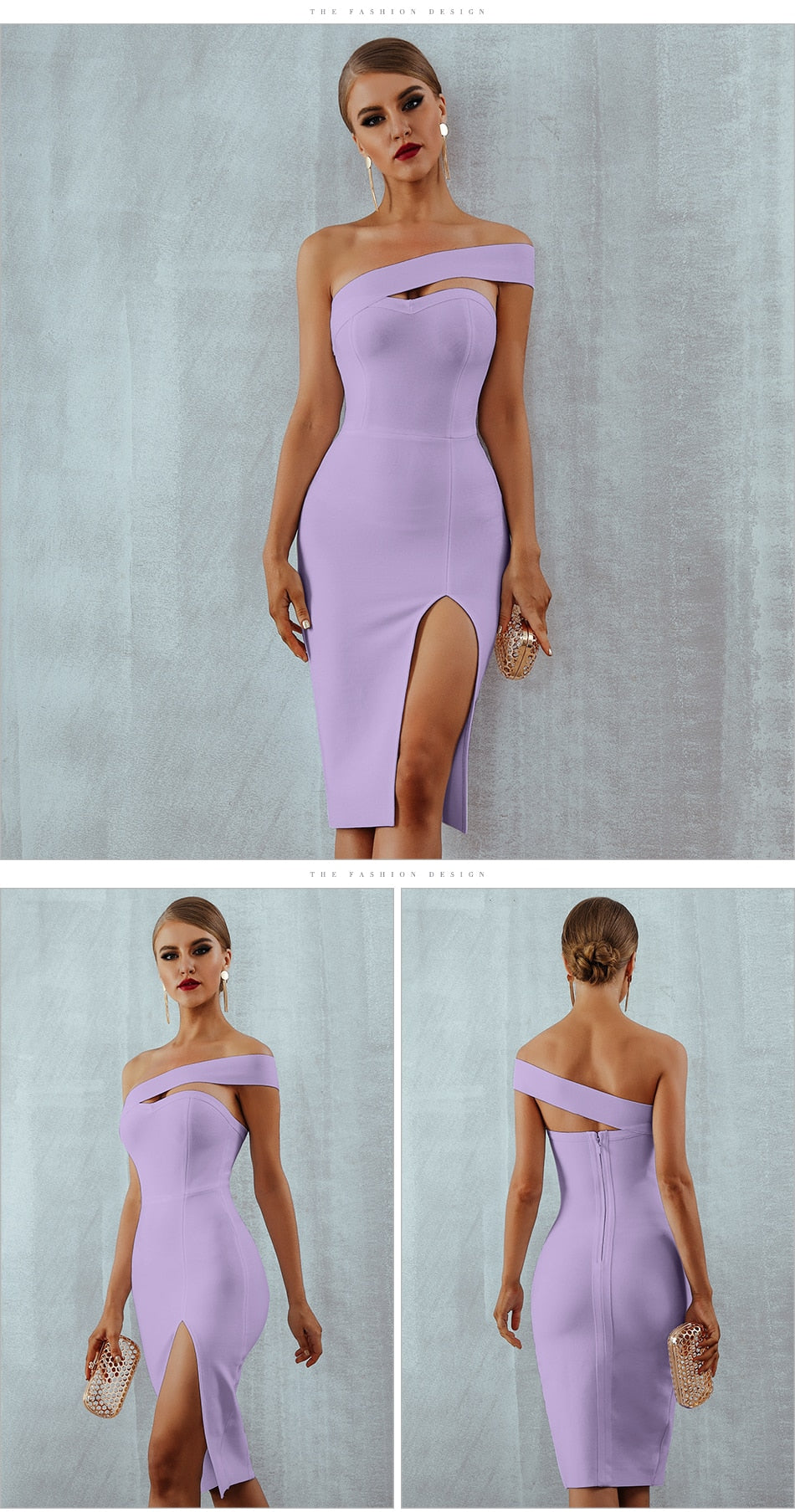 White Blue Bodycon Bandage Dress Summer Elegant Black One Shoulder Strapless Celebrity Runway Party Dress The Clothing Company Sydney