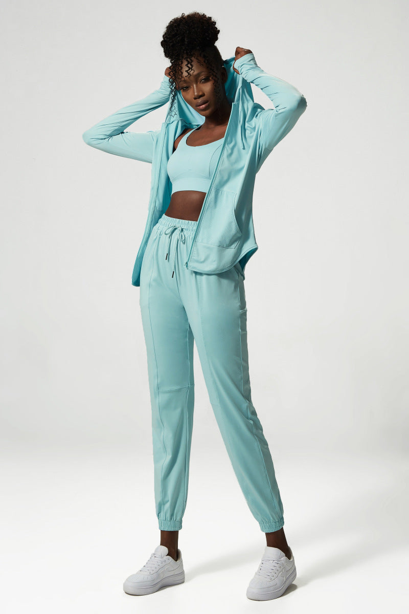 Energy Breathable Running Jacket Women Hoodie Sports Zipper Fitness Coat Gym Tops Long Sleeves Yoga Shirts Sportswear Stretch The Clothing Company Sydney