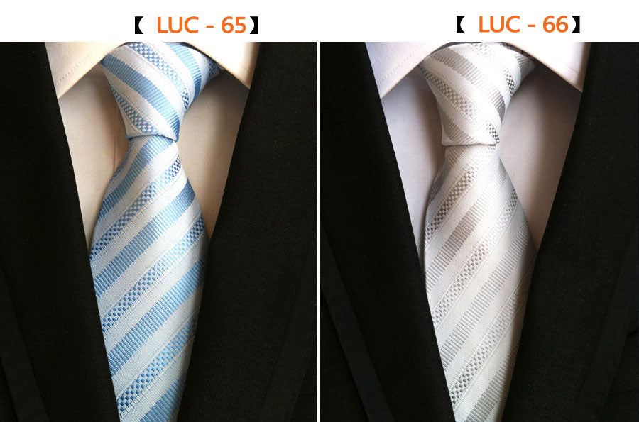 8cm Men's Tie Silk Plaids Floral Luxury Necktie Striped Ties For Men Business Formal Wedding Accessories Tie The Clothing Company Sydney