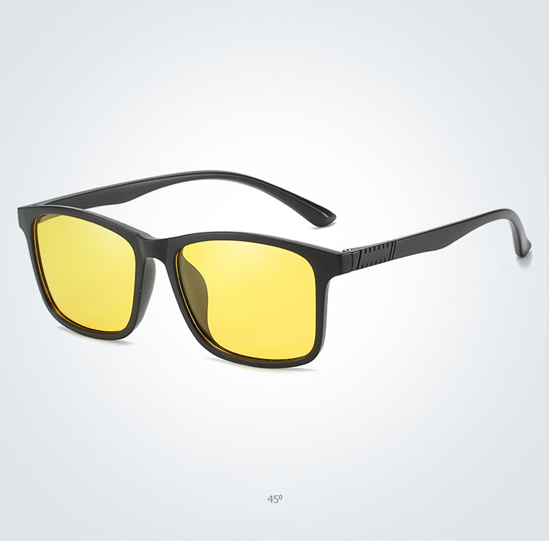 Light Weight TR90 Men Sun Glasses Classic Square Polarized Sunglasses For Male High Quality Driving Eyewear UV400 The Clothing Company Sydney